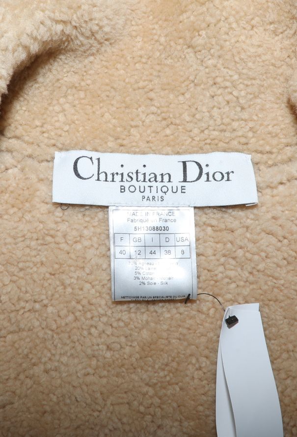 Dior COLLECTOR F/W 2005 Patchwork Shearling Coat - 8 Dior COLLECTOR F/W 2005 Patchwork Shearling Coat - 8