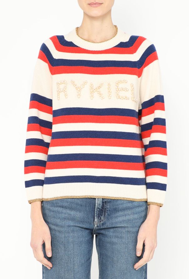 Sonia Rykiel S/S 2018 Saint Germain Cashmere Sweater - 1