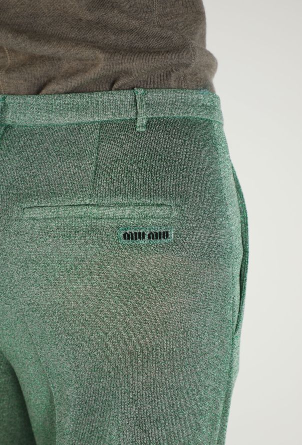 Miu Miu F/W 2025 Iridescent Lurex Pants - 6