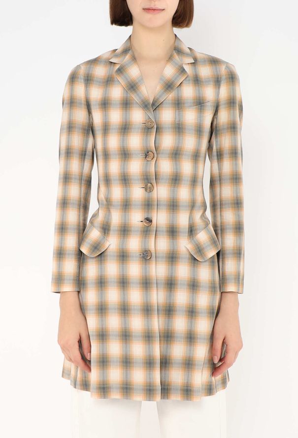 Alaïa Rare Early '90s Tartan Tunic - 4 Alaïa Rare Early '90s Tartan Tunic - 4