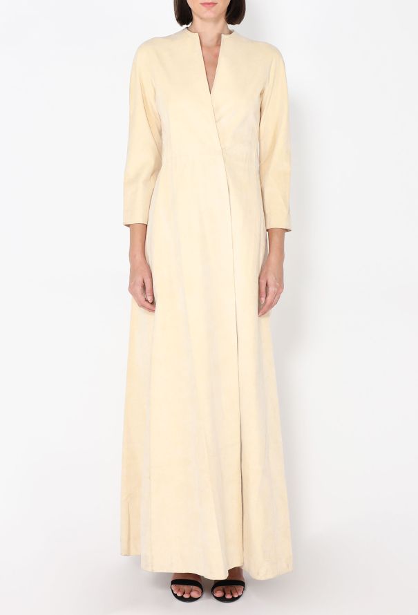 Halston Ultrasuede Wrap Dress, 1970s - 3