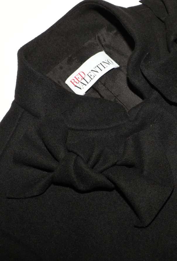 Valentino Bow Appliqué  Wool Jacket - 6