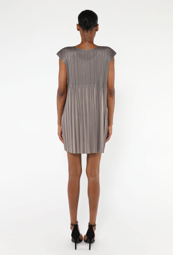Issey Miyake Pleats Please Gradient Dress - 4