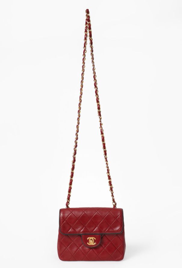 Chanel Mini Square Bicolor Timeless Bag - 1