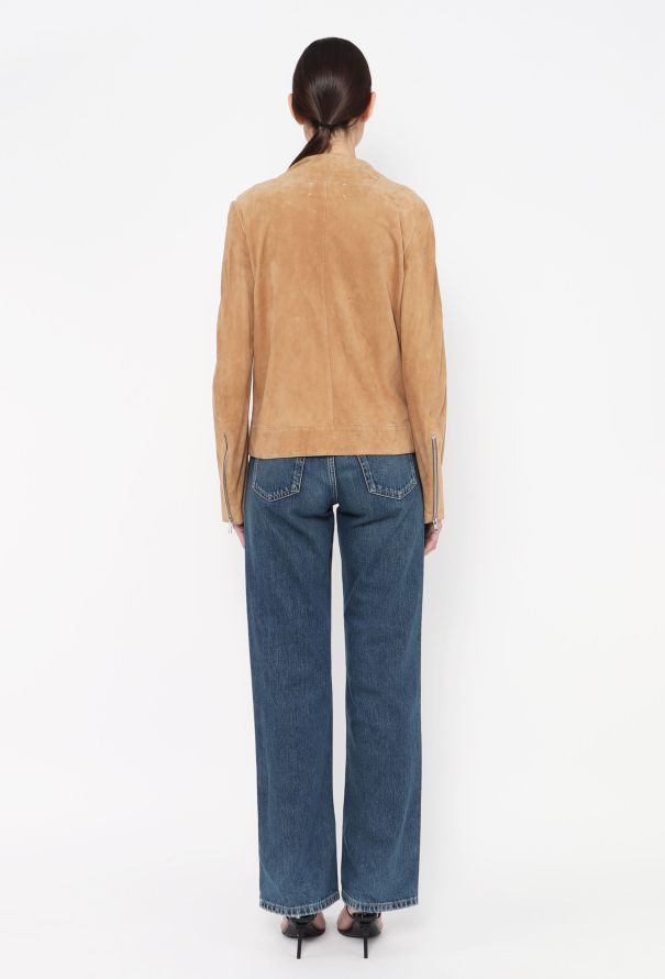Maison Margiela Suede Biker Jacket - 5 Maison Margiela Suede Biker Jacket - 5