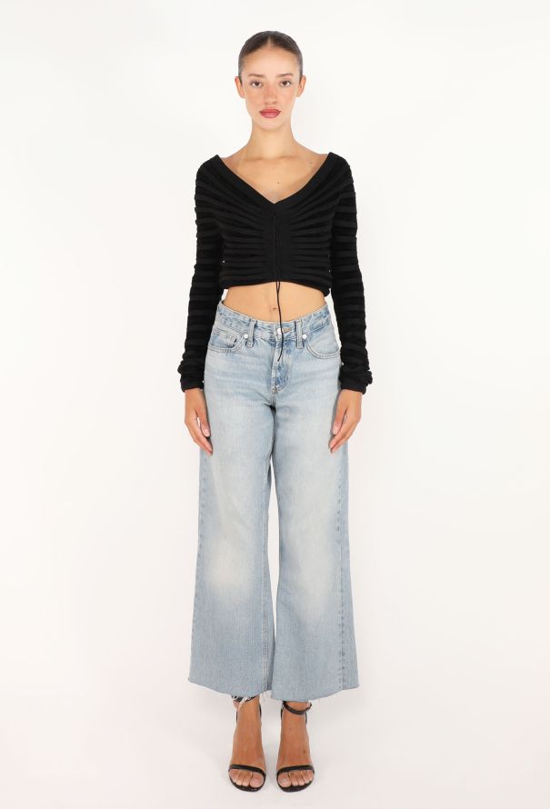 Alaïa Chenille Off-Shoulder Top, S/S 2023 - 4