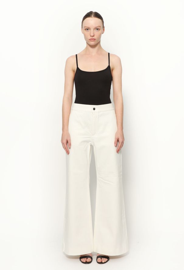 Céline Wide-Leg Flared Jeans - 1