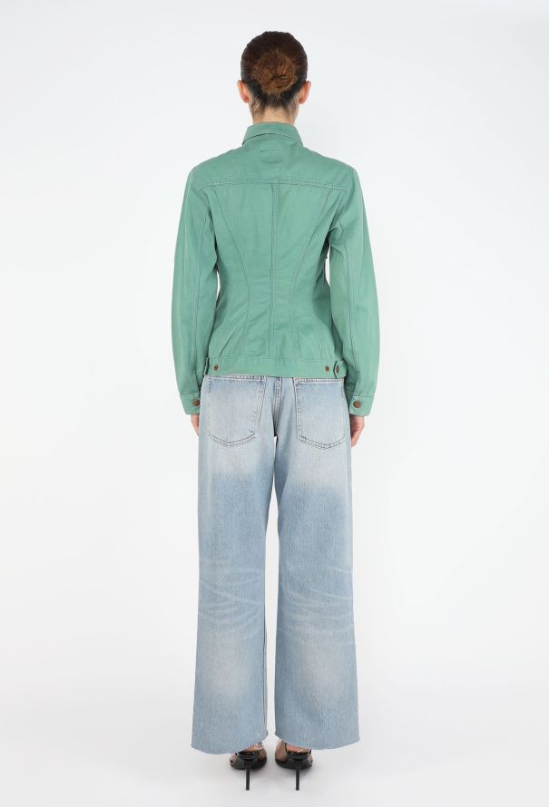Jean Paul Gaultier Junior 1989 Denim Cage Jacket - 5