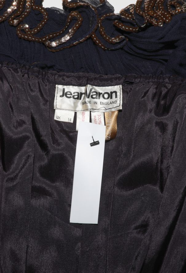 Jean Varon Grecian Chiffon Dress, 1970 - 6