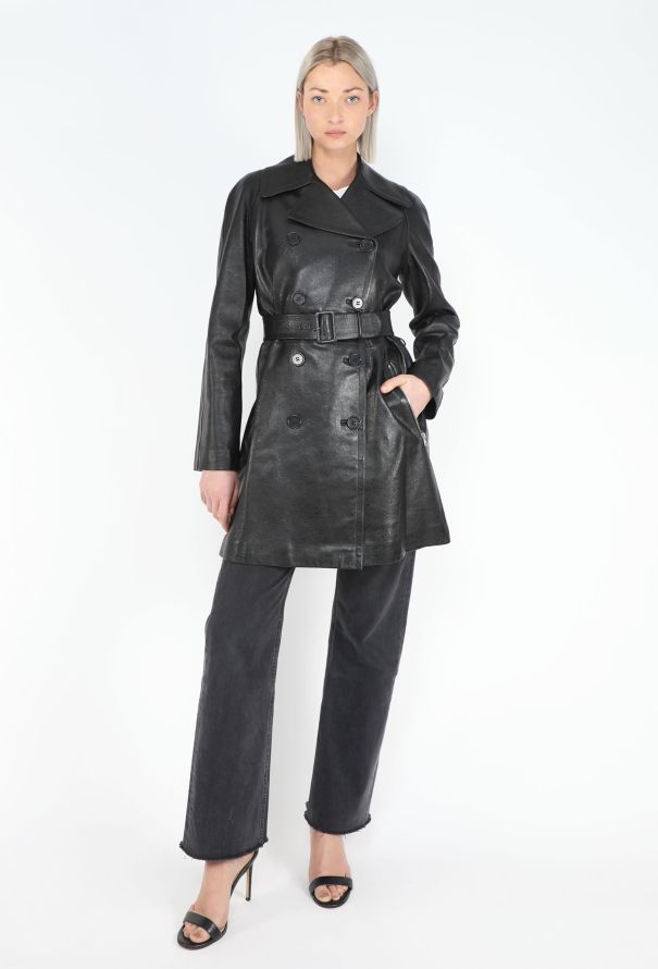 Alaïa F/W 2011 Lambskin Trench Coat - 1