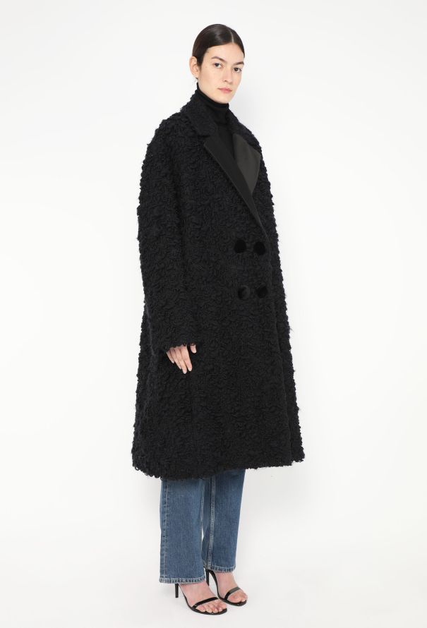 Céline Rare 2014 Bouclé Smoking Coat - 4