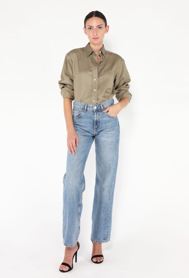 The Row 2024 Sveva Silk Shirt - 1 The Row 2024 Sveva Silk Shirt - 1