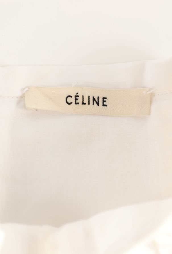 Céline S/S 2017 Cotton Corset Skirt - 6
