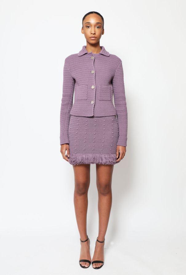 Crochet skirt jacket online