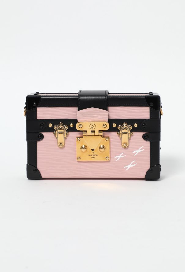Louis Vuitton Petite Malle Mini trunk Womens shoulder bag M44199 Cloth  ref.233541