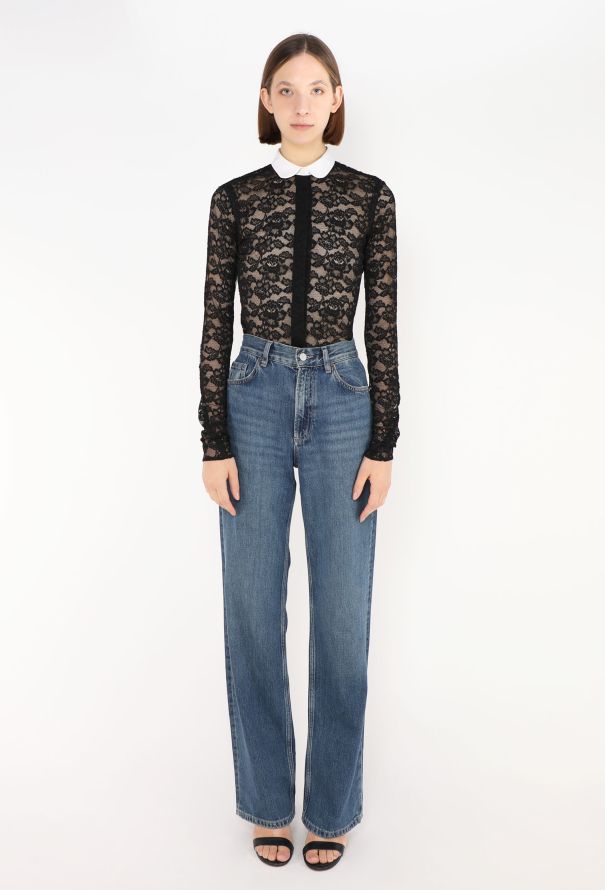 Céline F/W 2010 Collared Lace Tunic - 3 Céline F/W 2010 Collared Lace Tunic - 3