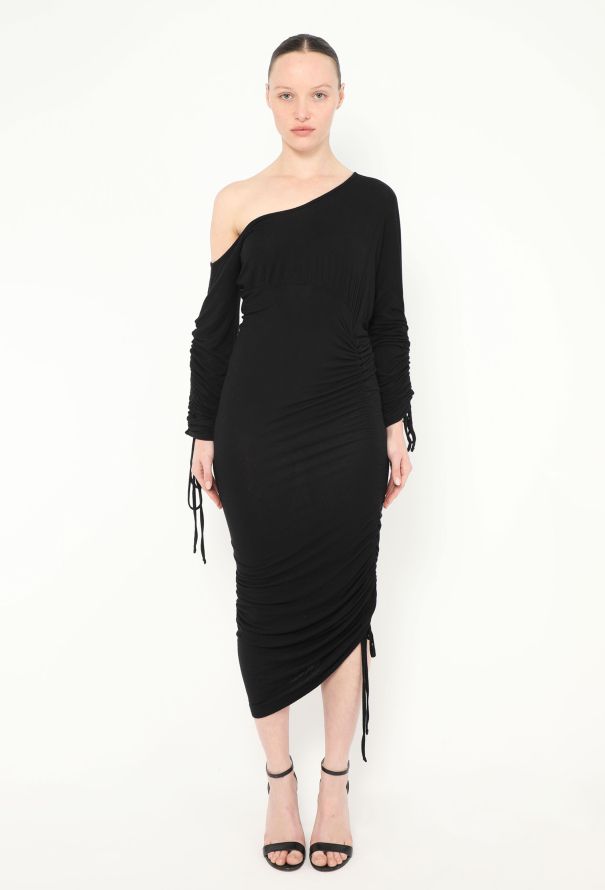 Vivienne Westwood '90s Ruched Asymmetrical Dress - 1