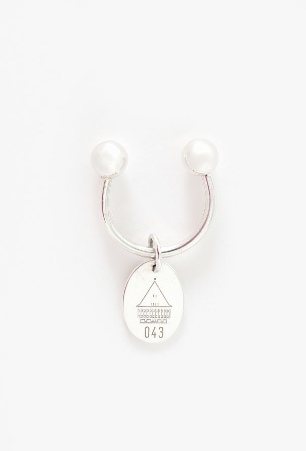 Tiffany & Co 1960s Silver Badrutt's Palace Key Ring - 1