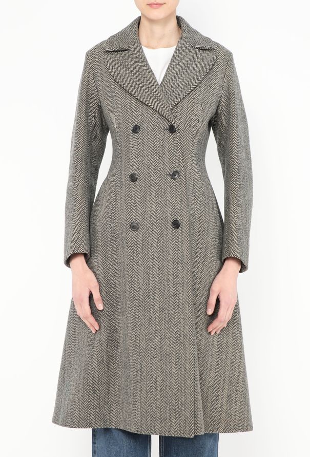 Jil Sander F/W 2004 Tailored Chevron Coat - 4