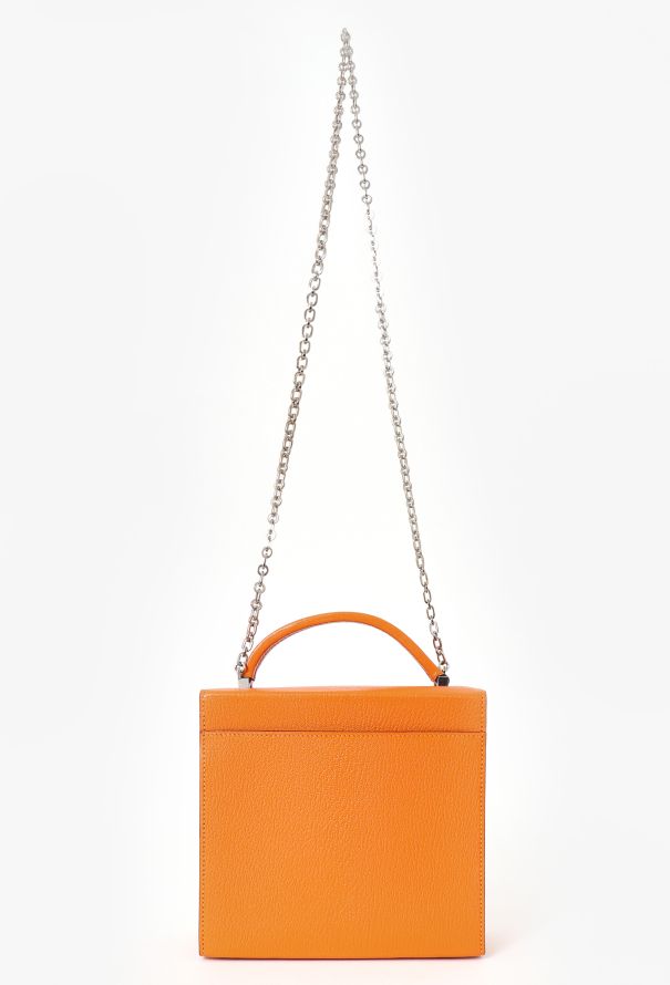 Hermès Abricot Chèvre Mysore Cinhetic Bag - 3