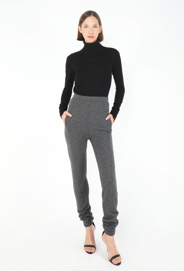 Saint Laurent F/W 2023 Cashmere Joggers - 4