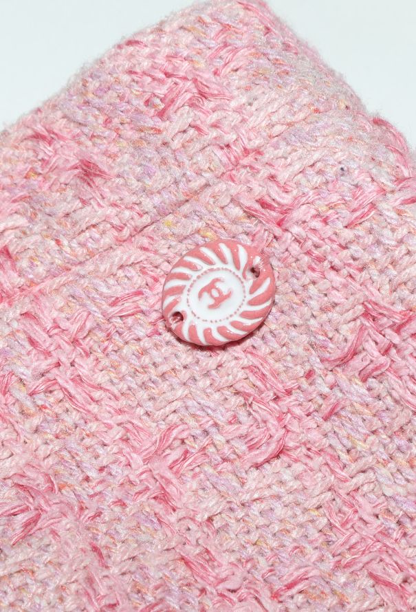 Chanel Resort 2019 'La Pausa' Silk Tweed Ensemble - 9