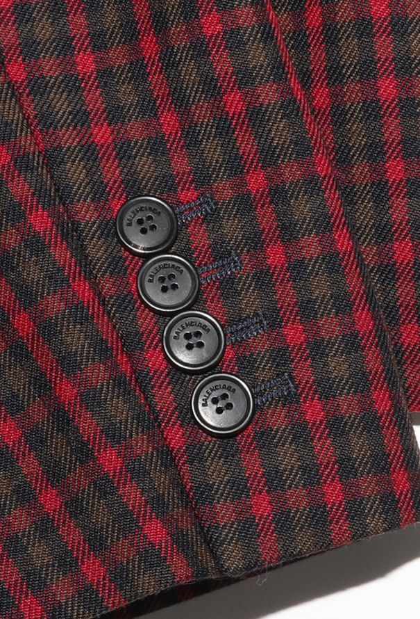 Balenciaga Pre-Fall 2018 Tartan Coat - 8 Balenciaga Pre-Fall 2018 Tartan Coat - 8