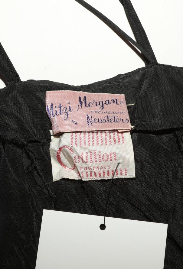 Mitzi Morgan '50s Floral Flared Taffeta Dress - 5 Mitzi Morgan '50s Floral Flared Taffeta Dress - 5