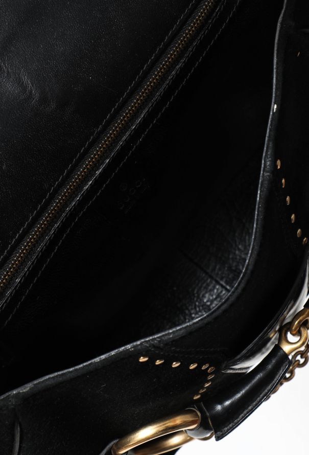 Studded Horsebit Bag, Authentic & Vintage