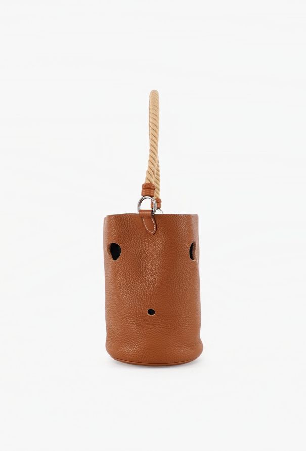 Hermès Gold Taurillon Clémence Mangeoire PM - 5