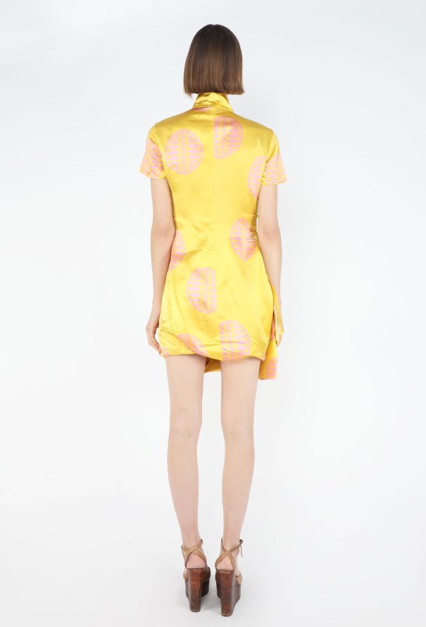 Miu Miu S/S 2003 Draped Qipao Dress - 7