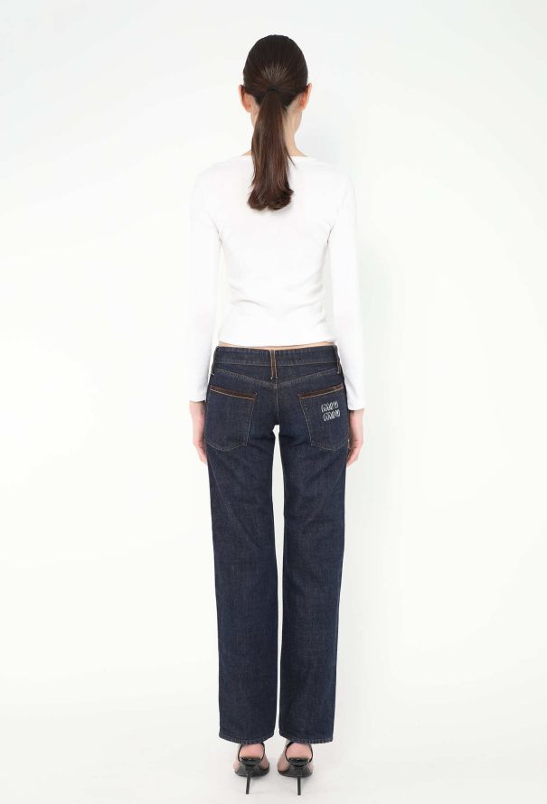 Miu Miu S/S 2024 Suede Trim Jeans - 5 Miu Miu S/S 2024 Suede Trim Jeans - 5