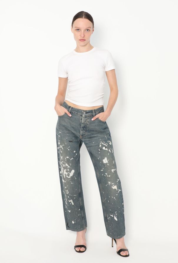 S/S 1998 Painted Jeans | Authentic & Vintage | ReSee S/S 1998 Painted Jeans | Authentic & Vintage | ReSee