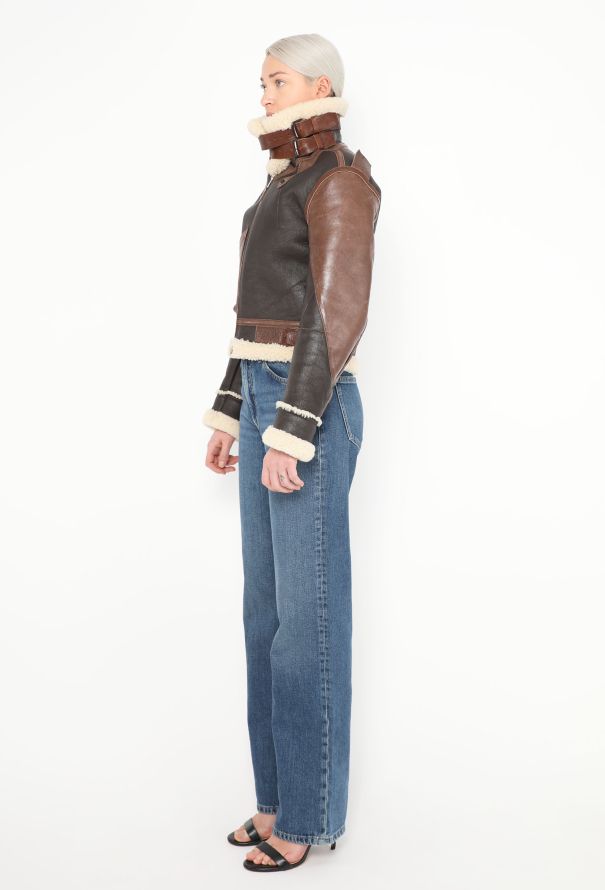 Balenciaga Shearling Aviator Jacket, F/W 2003 - 4