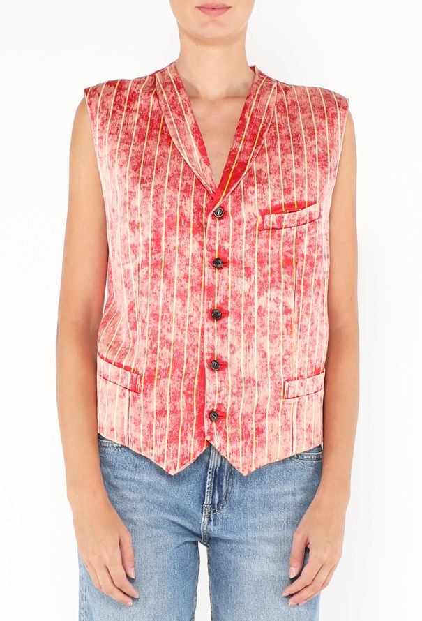 Comme des Garçons 1991 Washed Tailored Vest - 1