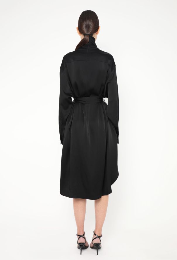 Phoebe Philo 2024 A2 Edit Belted Satin Dress - 5