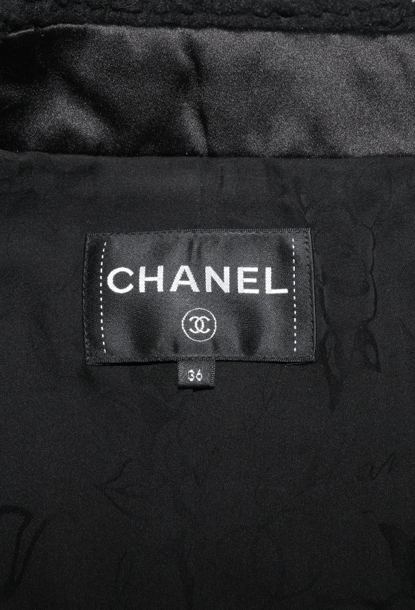 Chanel Metallic Trim 'CC' Tweed Jacket - 7