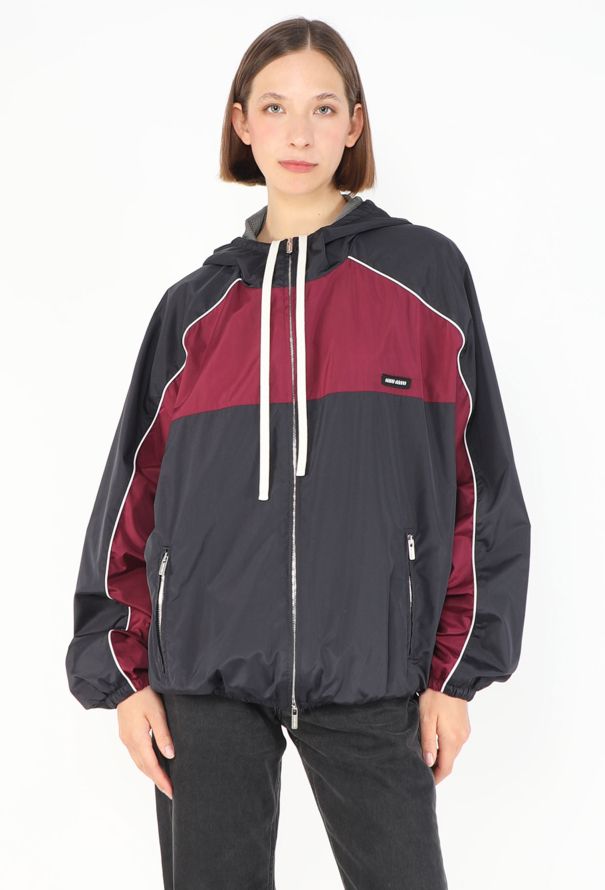 Miu Miu S/S 2025 Nylon Hooded Jacket - 1