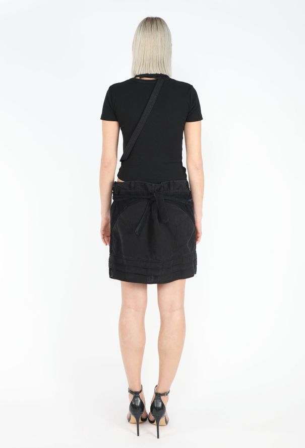 Balenciaga Le Dix S/S 2002 Cargo Halter Skirt - 5