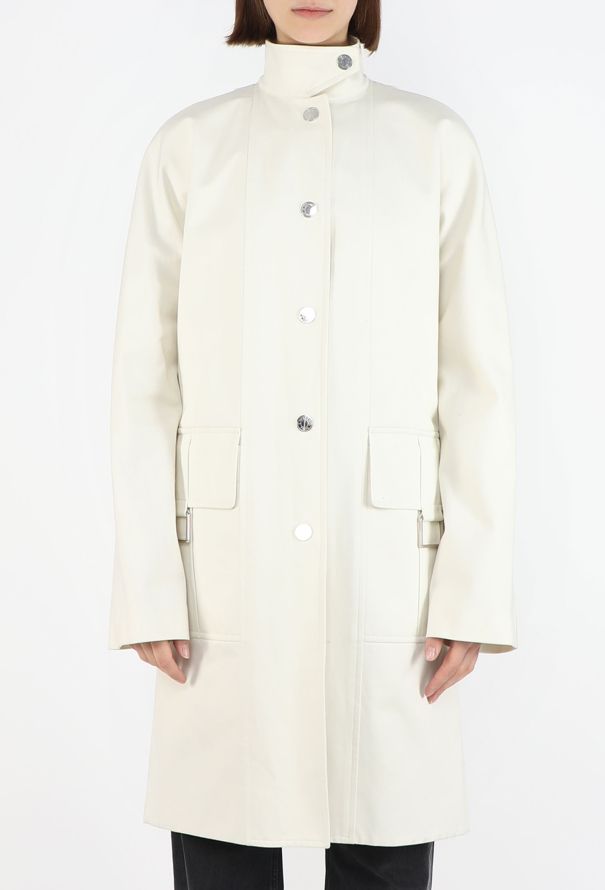 Hermès S/S 2020 Gabardine Car Coat - 4