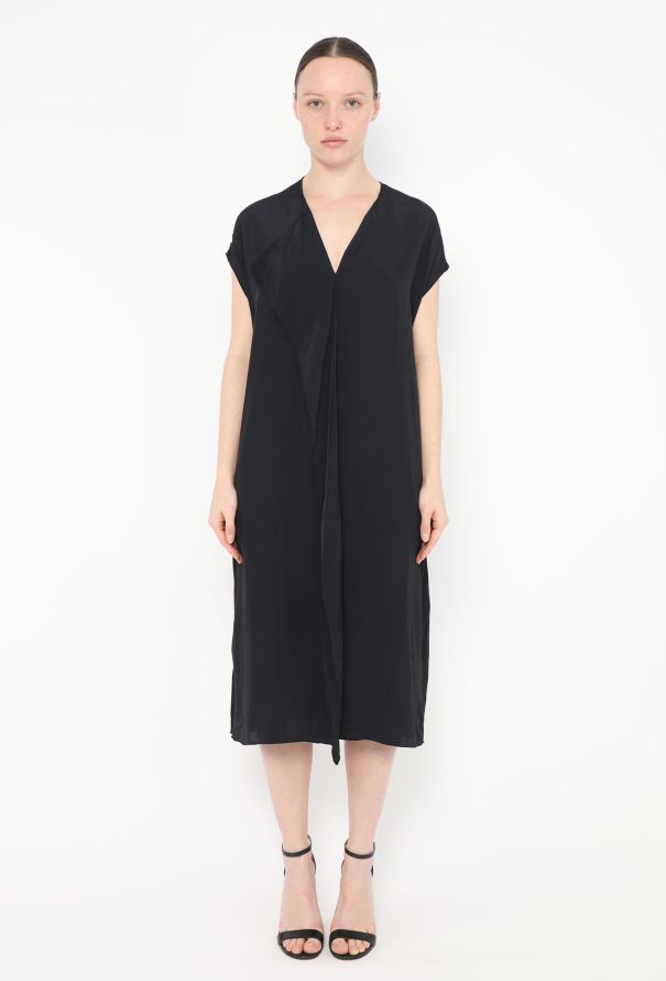 The Row Asymmetrical Shift Dress - 1