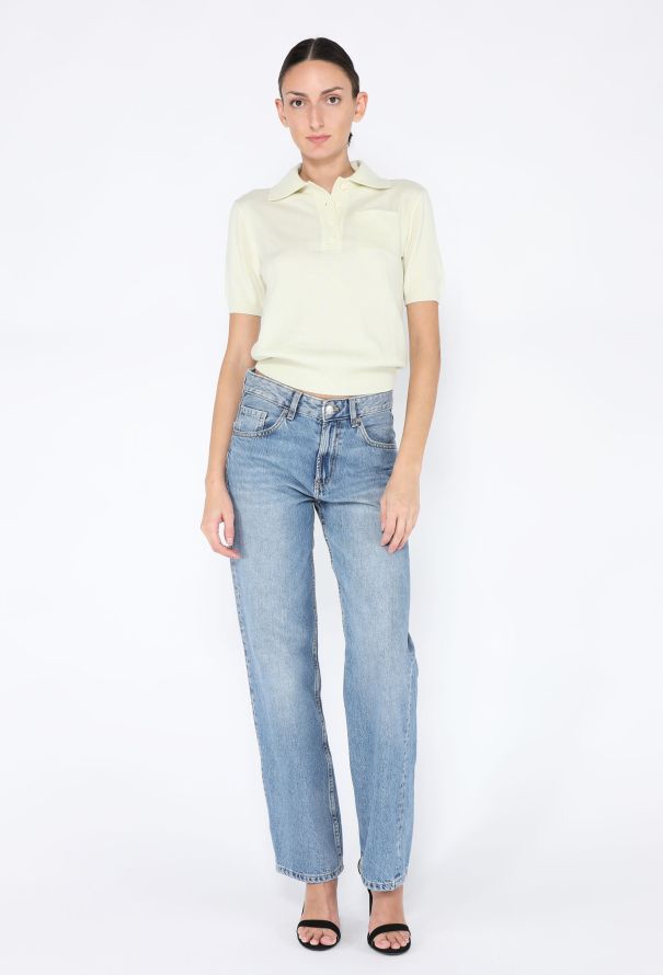 The Row 2023 Olin Cashmere Polo Top - 4