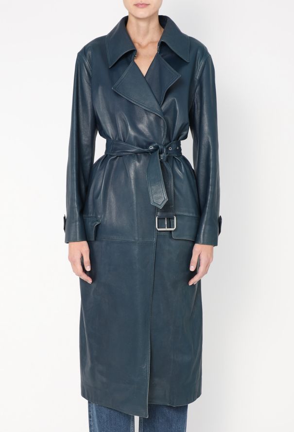 Céline Belted Leather Trench, F/W 2016 - 3