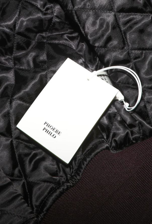 Phoebe Philo Golf Burgundy Bomber Jacket, 2025 - 9