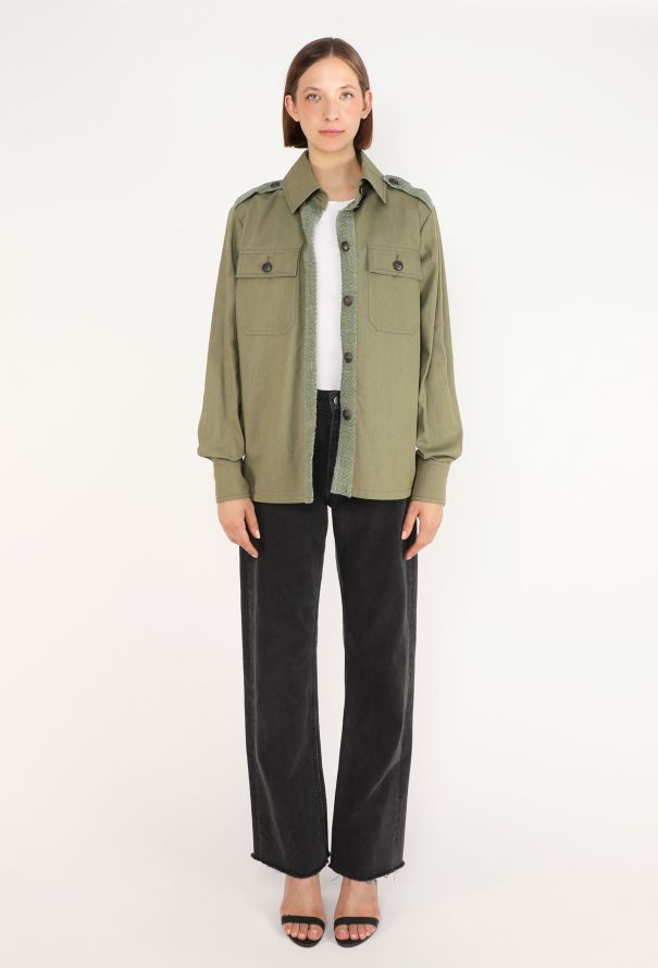 Chanel Cuba Tweed Military Shirt, Resort 2017 - 3
