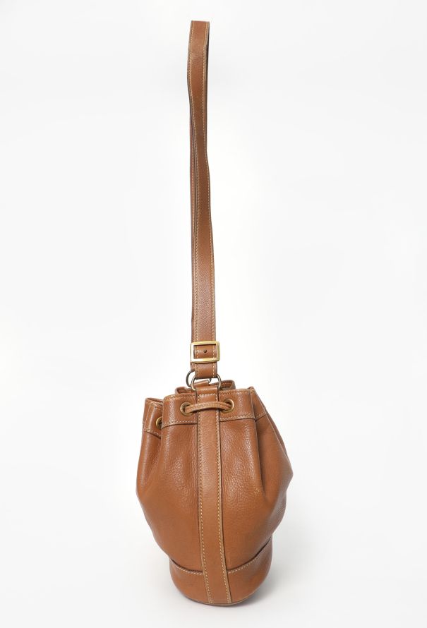 Hermès Vintage Gold Courchevel Market Bag PM - 3