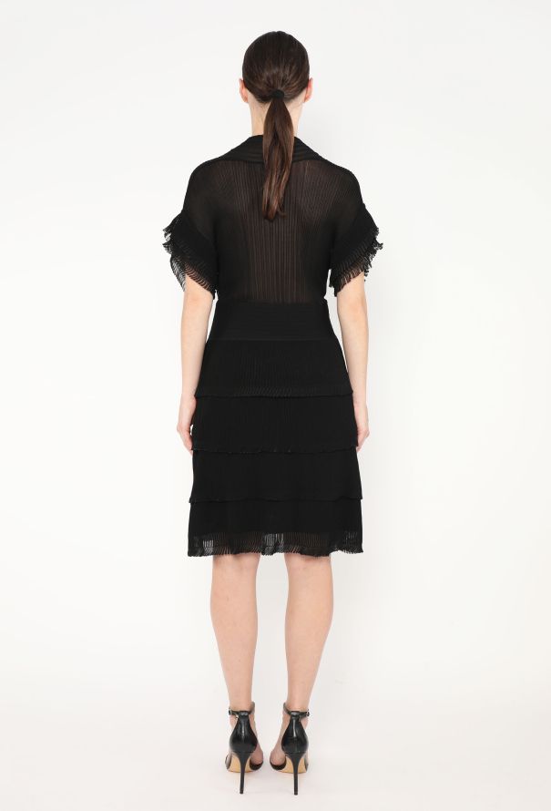 Chanel 2007 Tiered Ruffled Dress - 4 Chanel 2007 Tiered Ruffled Dress - 4