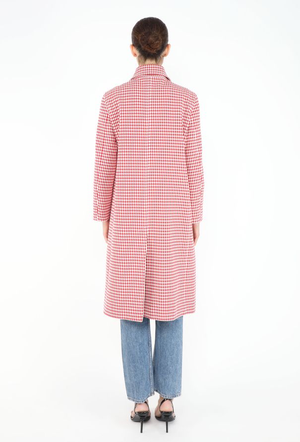Céline 2016 Houndstooth Car Coat - 7