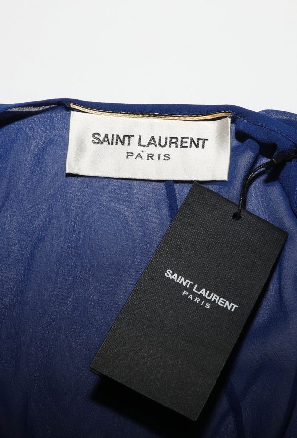 Saint Laurent S/S 2013 Silk Tassel Cape - 6 Saint Laurent S/S 2013 Silk Tassel Cape - 6