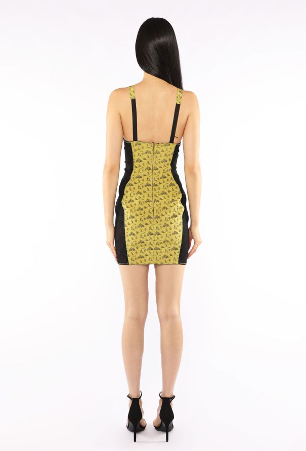 Jean Paul Gaultier Junior Motorcycle Lace Bodycon Dress, 1989 - 5